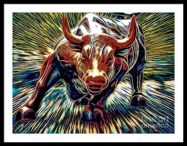 Wall Street Framed Prints