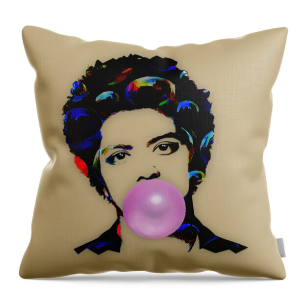 Bruno Mars Throw Pillows