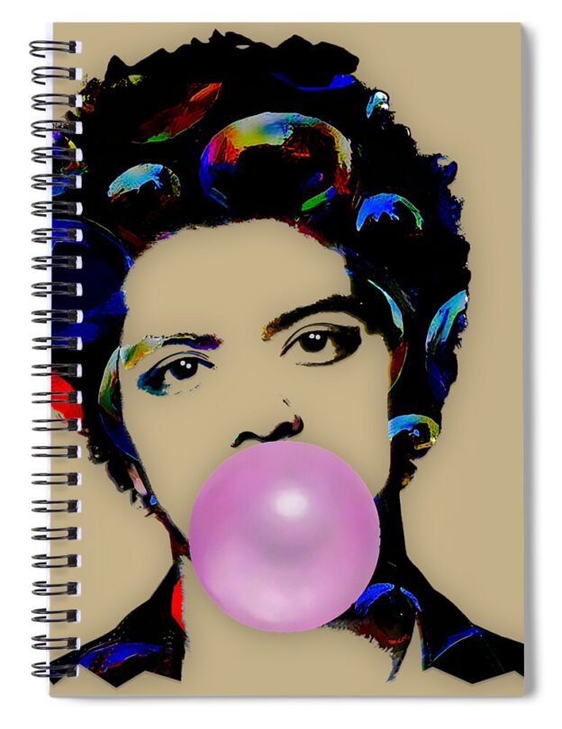 Bruno Mars Spiral Notebooks