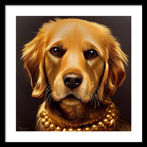 Golden Retriever Framed Prints