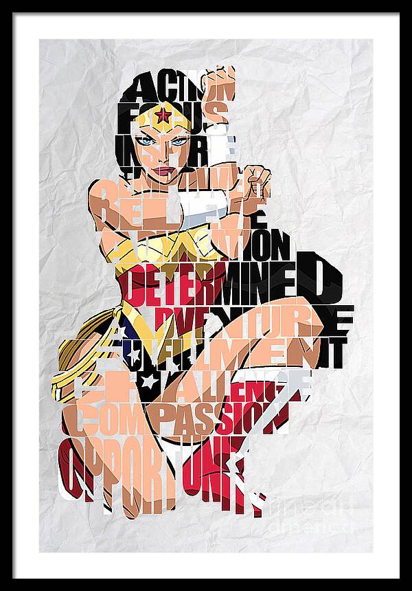 Wonder Woman art.